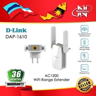 D-Link DAP-1610 5GHz 802.11 k/v Fast Roaming High Power AC1200 Dual Band Wireless WiFi Range Extender / Wi-Fi Repeater