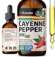▶$1 Shop Coupon◀  MAUWE HERBS Cayenne Pepper plement - Organic Cayenne Pepper Tincture - Capsaicin L