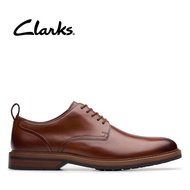 Clarks Mens Aldwin Lace Tan Leather