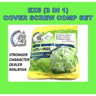 EX5 BODY COVER SKREW SET SC EX5 HP COVER SET SKREW SET DREAM BODY COVER SKREW COMPLETE SET EX5 SKREW