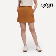 OXGN Mini Pencil Skorts For Women (Tan)