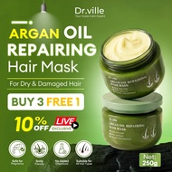 【Livestream Exclusive】Dr.ville Argan Oil Repair Hair Mask，Hair Conditioner For Dry/Damaged Hair