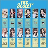 6PCS/Set IVE Yujin LOMO Card THE 3RD FAN CONCERT IVE SCOUT Stars Postcard Collection