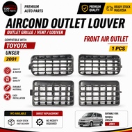 ircToyota Unser 2001 Aircond Vent Louver AC Vent Grille Outlet Front Side Replacement 1Pc Ready Stoc