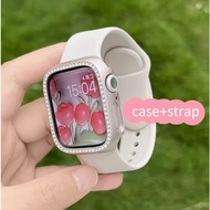 Starlight Case Strap For Watch Strap Series9 Series8 Series7 6 5 4 SE,SE2, Ultra2, Ultra i Watch Cas