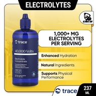 Trace, 40,000 Volts, Electrolyte Concentrate, 1,000 mg Electrolytes, Enhanced Hydration, Improve Foc