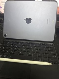 Apple ipad air 5 紫色 連二代筆 副廠鍵盤套