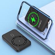 Amgras PowerMeta 10K Wireless Powerbank Fast Charging WIth Foldable Phone Stand Super Magnetic (22.5