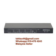 HDMI matrix 4x4 4 in 4 out 1.4V Support 4K Full HD 3D RS232 EDID