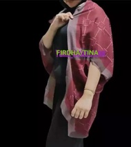 [PROMO SPESIAL] OUTER SCARF CARDIGAN PREMIUM VIRAL MOTIF KEKINIAN / TANPA PO / REDY STOCK outher scr