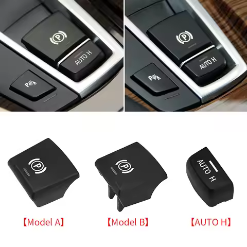 For BMW F10 F02 F07 F25 F26 F15 F16 Car Parking Hand Brake Park Control Switch Button Accessory For 
