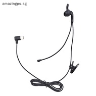 [amazingps] 1Pcs For V6 Pro V4C Plus Q8 F6 V7 Judge Ear Inte Headset Type-C USB-C Interface Referee 