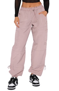 DISCIPBUSH Y2K Cargo Pants Women Baggy - Parachute Pants for Women