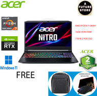 Acer Nitro 5 AN515-45-R5NB 15.6'' QHD 165Hz Gaming Laptop ( Ryzen 7 5800H, 16GB, 1TB SSD, RTX3070 8GB, W11 )