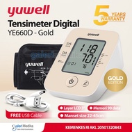 Tensimeter Digital Yuwell YE-660D Tensi Digital Alat Cek Tekanan Darah