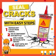 SIKA SIKADUR 20 Crack Seal Epoxy Resin Repair Cement Floor Crack Repair