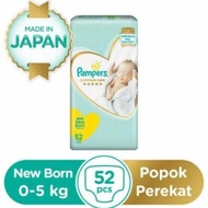 PTR Pampers Premium Soft Tape Perekat NB52 NB 52 New born 52