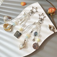 Rentas Sempadan Eksklusif High-End Berpinggir Emas Benang Sutera Shell Keong Mutiara Guban Loket Ran