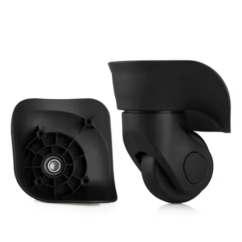 2Pcs Suitcase Wheels Luggage Spinner Caster Silent Luggage Wheels Replacement Wheels Customs Box Tro