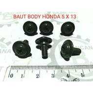 HONDA MOTORCYCLE BODY BOLT 5 x 13 HONDA MOTORCYCLE BODY SCREW/ 5 X 13 TIE BOLT/