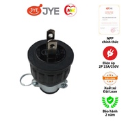 2-pin Locking Plug JY-2215 RB 2P 15A 250V JYE