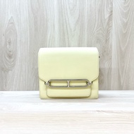 HERMES I8米爾頓黃swift銀釦Roulis Mini 18包H079195