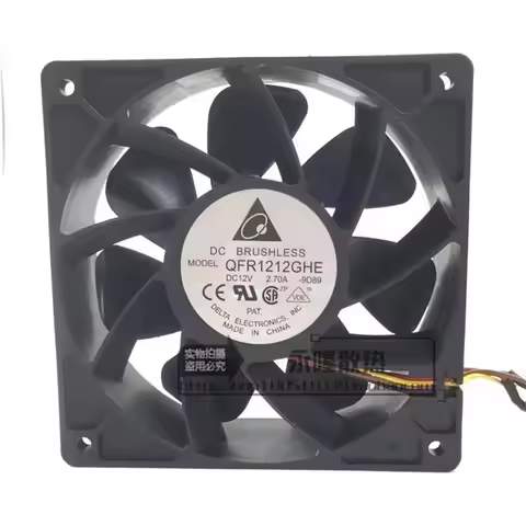 New Original QFR1212GHE 12V 2.7A 12038 12cm Ant S7 S9 D3 L3 Graphics Card Mining Machine High Air Vo
