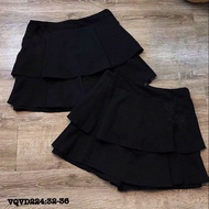 Big size tiered skirt pants from 55kg-85kg