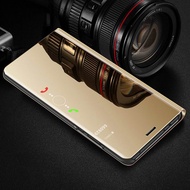 Huawei Mate 10 10 Pro View 10 P10 P10 Plus Mirror Clear View Flip Case