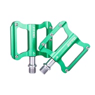 Gloryworld 1Pair ZTTO Universal Colorful Bike Pedals Aluminum Alloy Bicycle Flat Platform for Folding Mountain Road Bikes