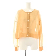 IENA Cardigan Sweater Orange Direct from Japan Secondhand