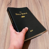 KJV ENGLISH HOLY BIBLE PERSONAL SIZE King James Version 1611 Imitation Leatherbound Red Letter