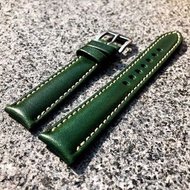 🔥On Sale🔥手工錶帶 樹林綠 Kyoto系列 | 18mm 20mm 22mm 全手工製意大利皮革錶帶 |