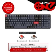 Keychron K17 Pro 96% Low-Profile Layout QMK/VIA Wireless White Backlight Custom Mechanical Keyboard