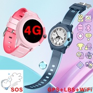 Kids Smart Watch 4G GPS SOS Video Call WiFi Children Smart Watch LBS IPX7 Waterproof 500mah Sim Card