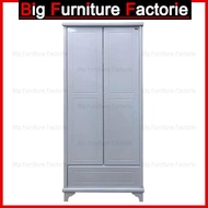 Tall Shoe Cabinet / Storage Cabinet (White Gloss)