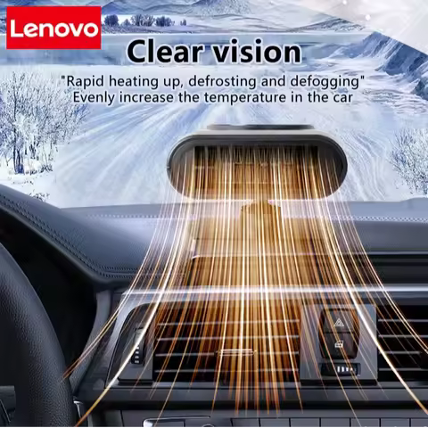 Lenovo Portable Car Heater Car 12V Heater Car Heater Windshield Automatic Defogging Defrost Heater F
