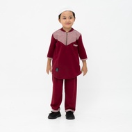 Applekidz Set Setelan Baju Muslim Koko Kurta Turki Anak Laki- laki Umur 2- 8 Tahun Ajmal