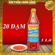 Anchovy Fish Sauce 20 protein - 584 Nha Trang - Traditional Fish Sauce, 1 Liter Bottle, Always Fresh