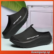 size35-43 lightweight Women Slip on shoes wedge Half shoes Causal shoes for women 42/43