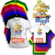 Blippi Balik Kampung Beraya Aidilfitri Tshirt Unisex Boys Clothes Kadej Girls Clothes