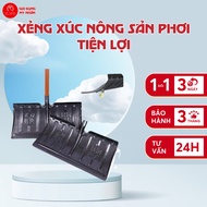 Convenient shovel for drying agricultural products, shovel with wheels, shovel for drying agricultur