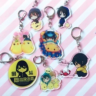 Anime Acrylic Time Raiders Transparent Keychain Acrylic Little Brother Zhang Qiling Keychain Pendant