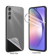 Front / Back Hydrogel Film for Samsung Galaxy Note 9 8 10 Plus 10+ S8 S9 S7 S6 Edge Plus S8+ S9+ S6 Edge+ Screen Protector HD Clear Matte Films Support Fingerprint