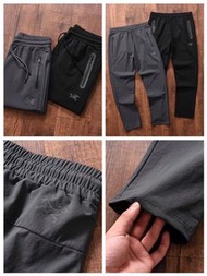 🌾Arc’teryx🌞刺繡拉鍊口袋速乾長褲🌾