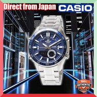 EDIFICE Casio EFV-C100D-2A Chronograph Calendar Blue Analog Digital Business Watch Sports Watch Full