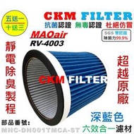 【CKM】Bmxmao MAOair RV-4003 cool-Sunny HEPA濾網 活性碳濾網 RV-4003-F