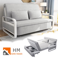 โซฟาปรับนอน โซฟาปรับนอน4 ฟุต/5ฟุต โซฟาราคาถูก ด้วยการจัดเก็บ ประกอบง่าย สไตล์ยุโรป รับน้ำหนัก 400 k