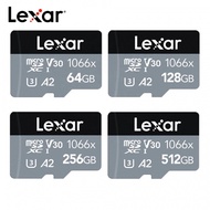 NEW Lexar Memory Card A2 160m/s High Speed U3 64GB 128GB 256GB 512GB  1066x Flash TF Micro SD Card V