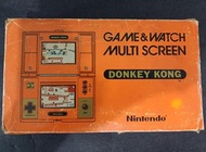 (W Plaza shop 225) 80s Nintendo Game &amp; Watch Donkey Kong 英雄求美 遊戲機